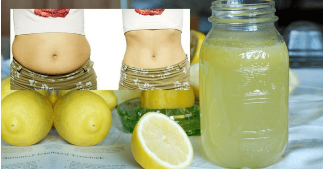 Weight loss of lemon